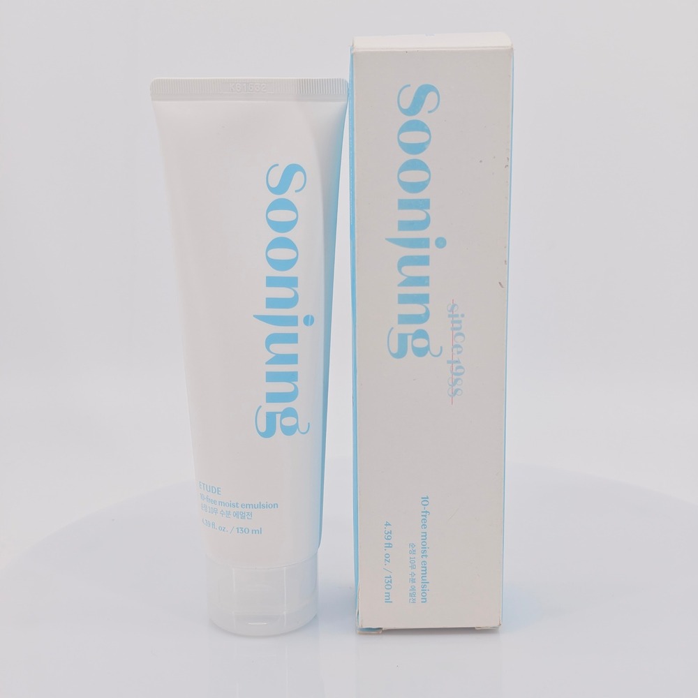 Etude House SoonJung 10-Free Moist Emulsion 130ml K-Beauty Facial Moisturizer‎